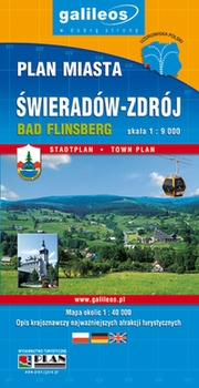 PLAN - �wierad�w-Zdr�j - plan miasta